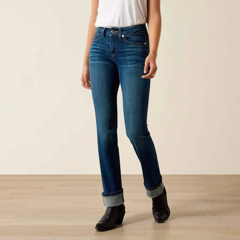 Ariat R.E.A.L. Perfect Rise Abby Straight Jeans Mackenzie