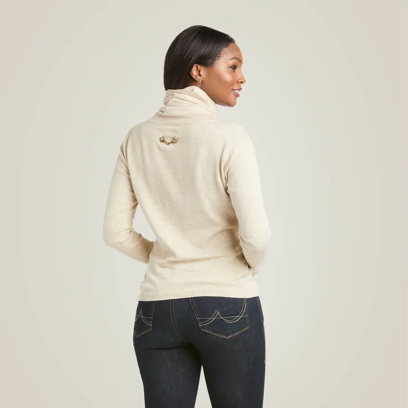 Ariat Lexi Sweater Oatmeal-2