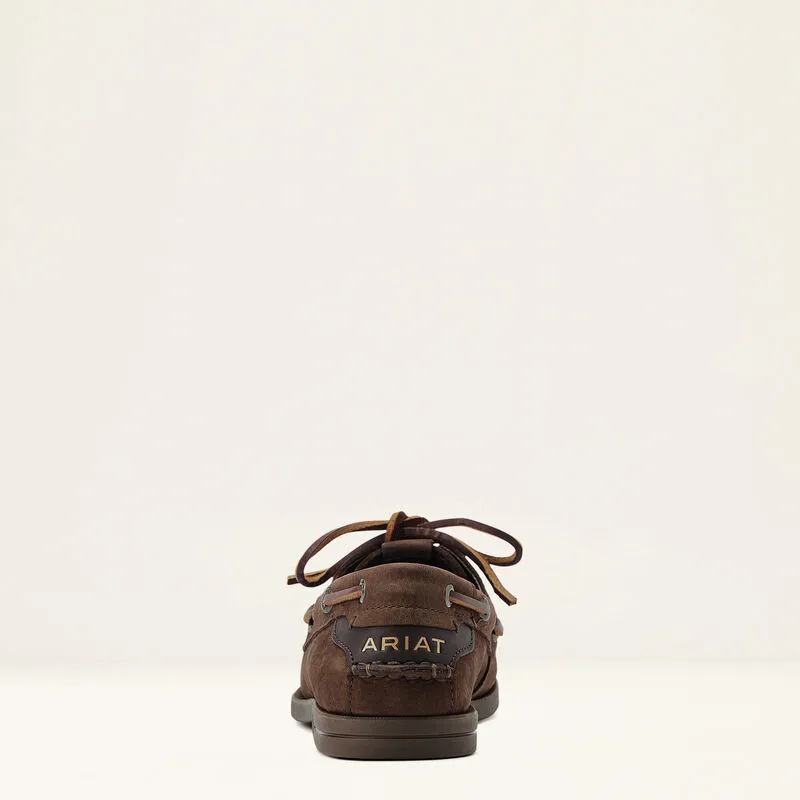 Ariat Antigua Boat Shoes Chocolate Brown-3