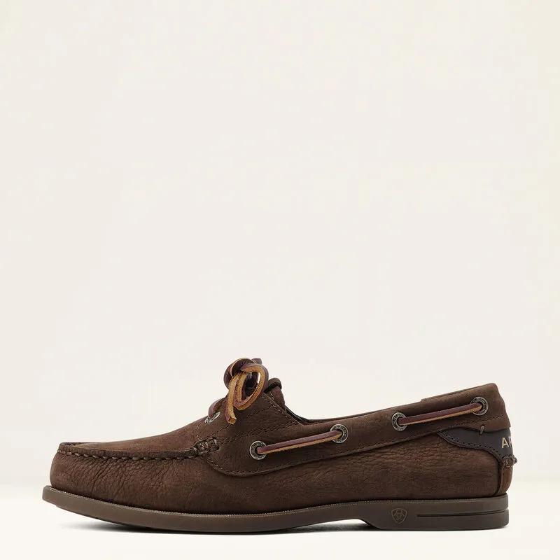 Ariat Antigua Boat Shoes Chocolate Brown-4