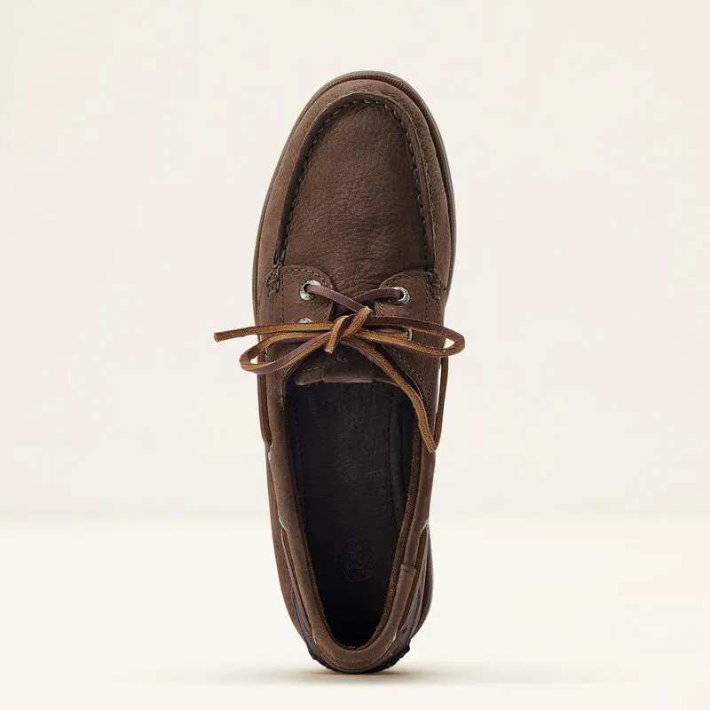 Ariat Antigua Boat Shoes Chocolate Brown-6