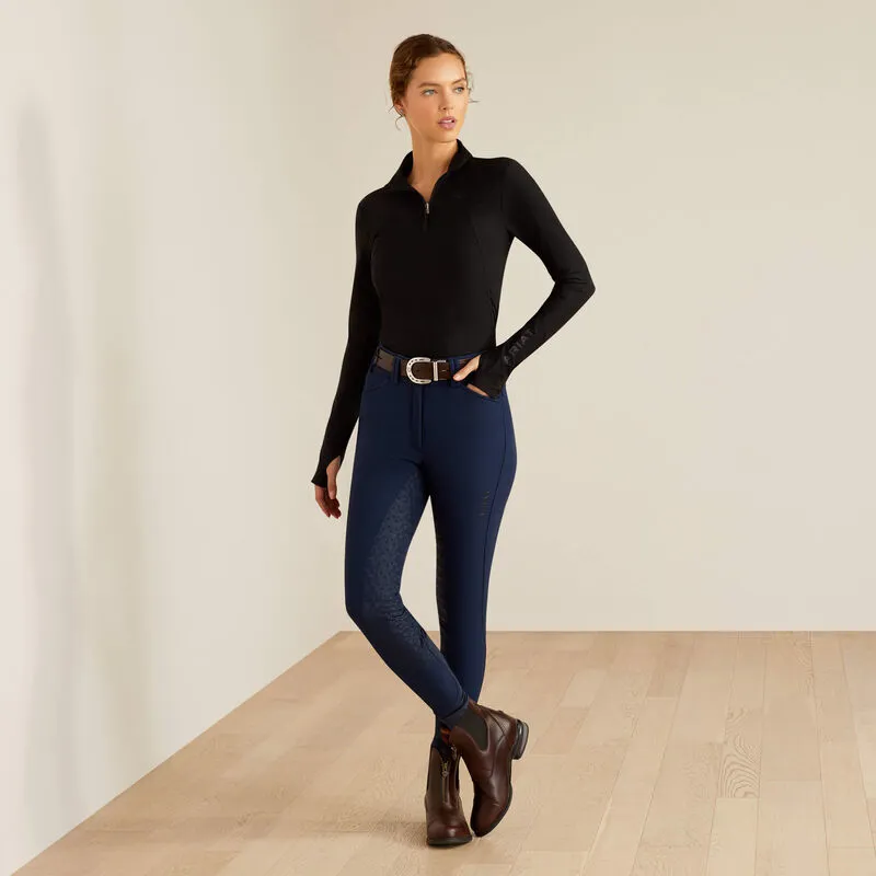 Ariat Lowell 3.0 1/4 Zip Baselayer Black-4