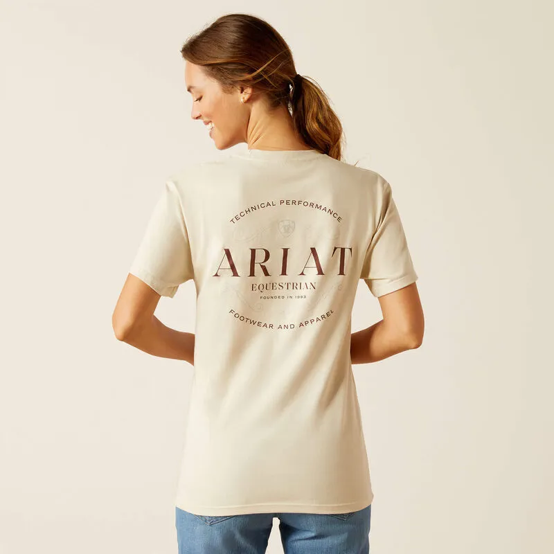Ariat Stamp Seal T-Shirt Natural-1