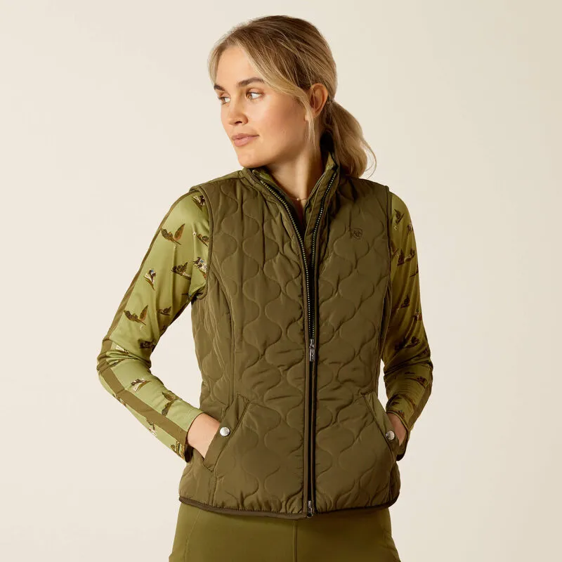 Ariat Ashley 2.0 Insulated Vest Winter Moss-3