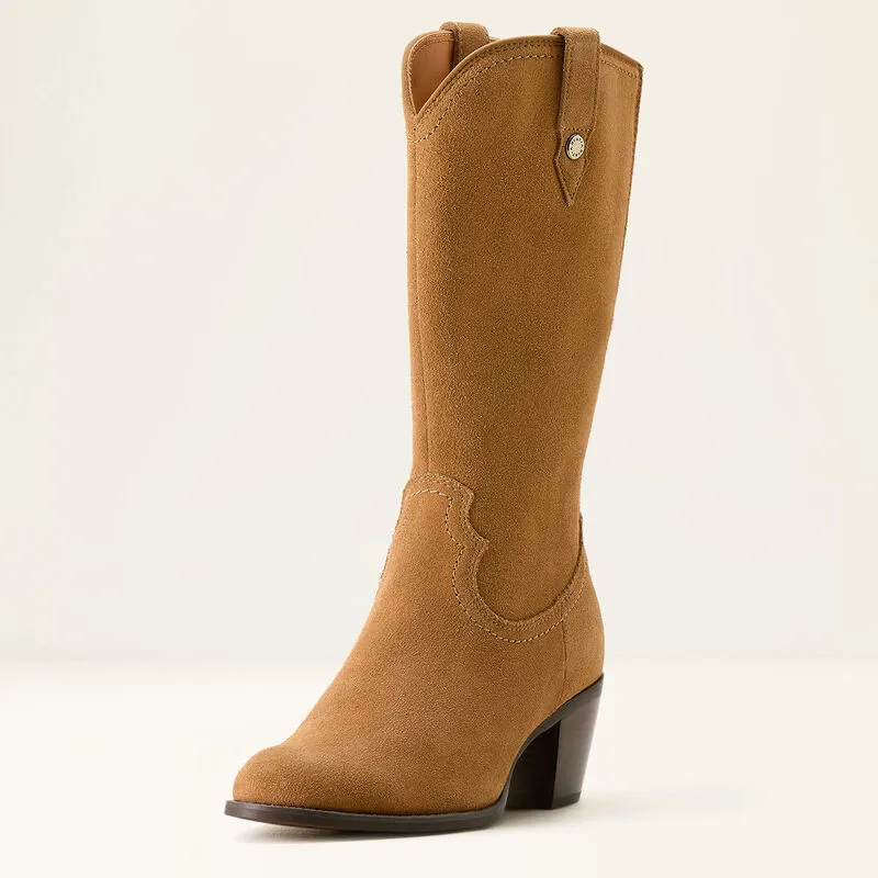 Ariat Addison Boots Carmel Suede-1