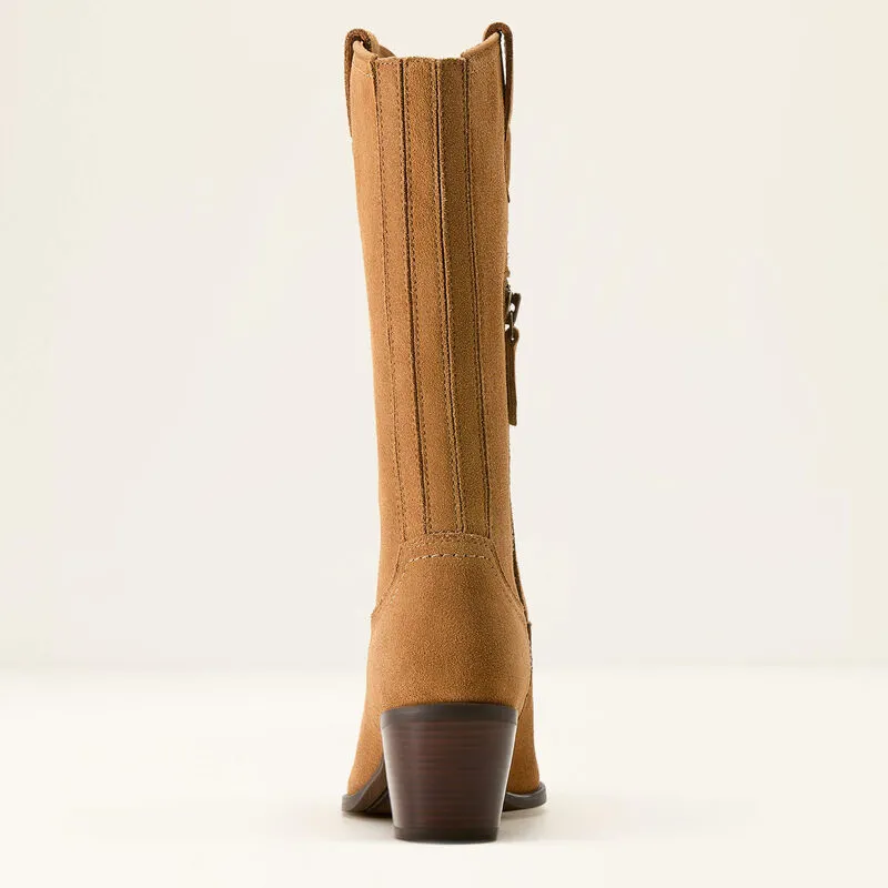 Ariat Addison Boots Carmel Suede-2
