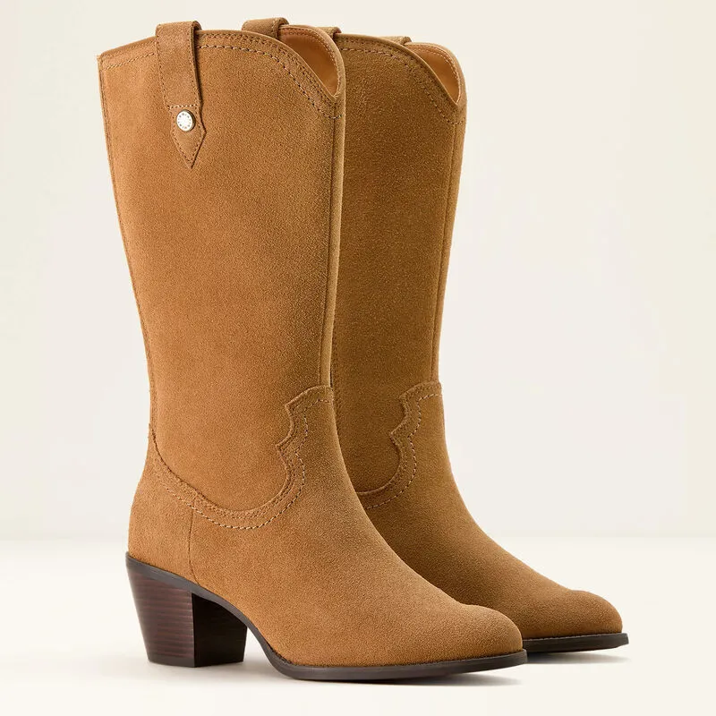 Ariat Addison Boots Carmel Suede-4