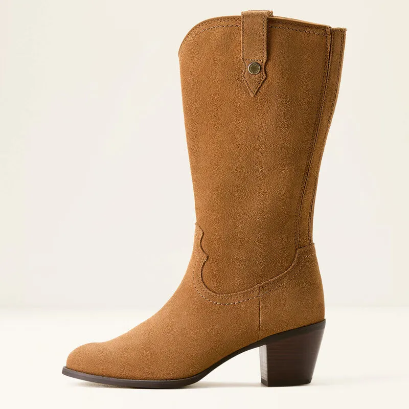 Ariat Addison Boots Carmel Suede-5
