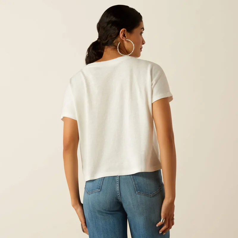 Ariat Cowboy T-Shirt Cloud Dancer-1