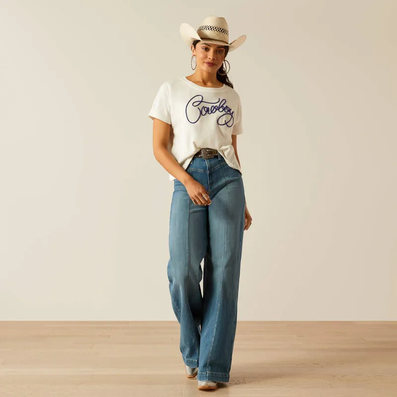 Ariat Cowboy T-Shirt Cloud Dancer-3