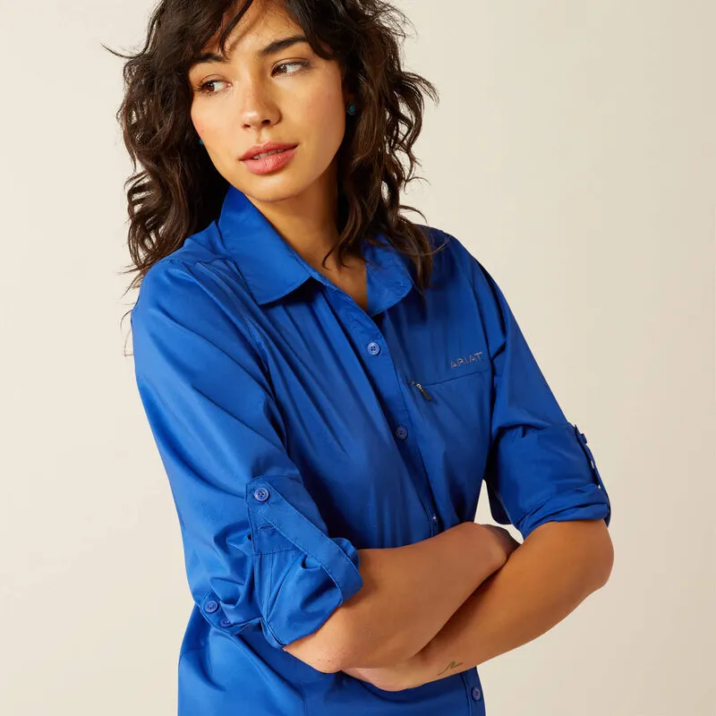 Ariat VentTEK Long Sleeve Shirt Mazarine Blue-2