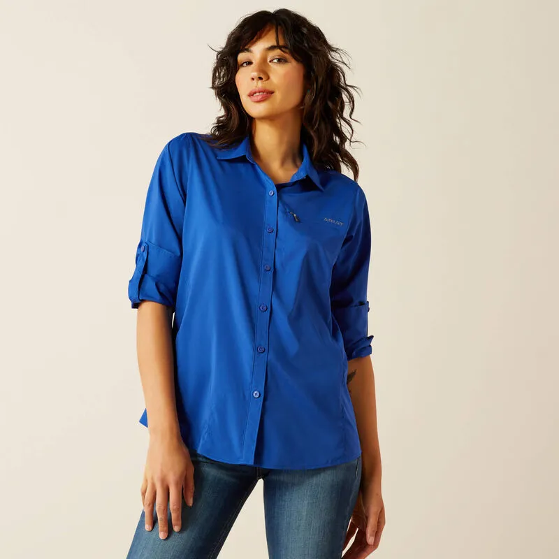 Ariat VentTEK Long Sleeve Shirt Mazarine Blue