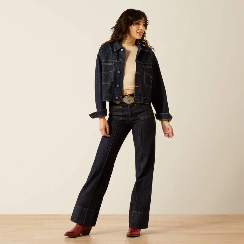 Ariat Western Utility Jacket Rinse-3