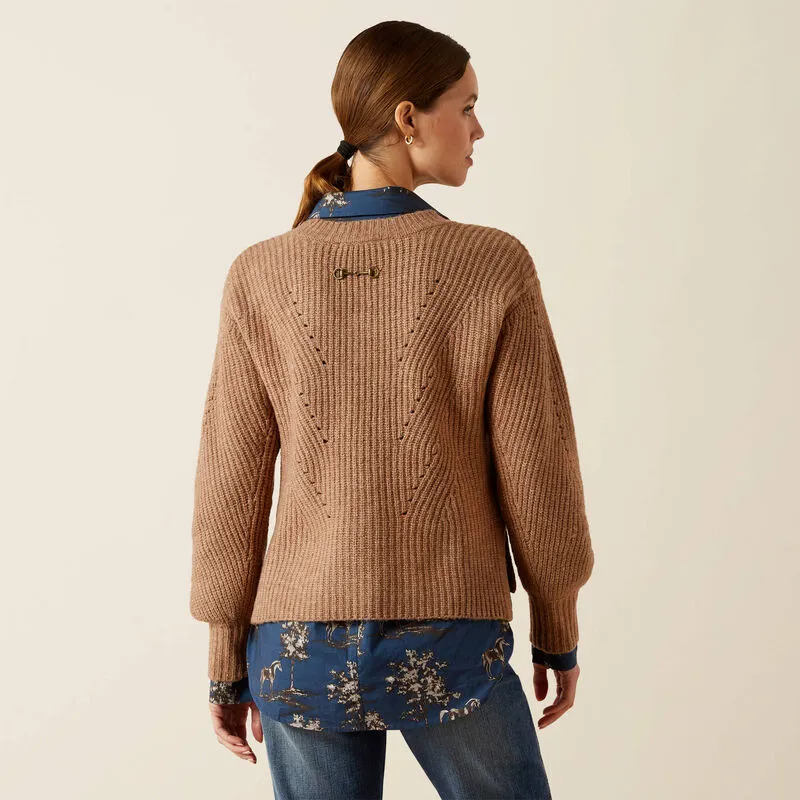 Ariat Blaydon Sweater Woodsmoke Heather-4