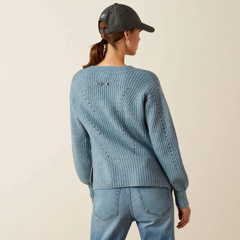 Ariat Blaydon Sweater Spring Lake Heather-3