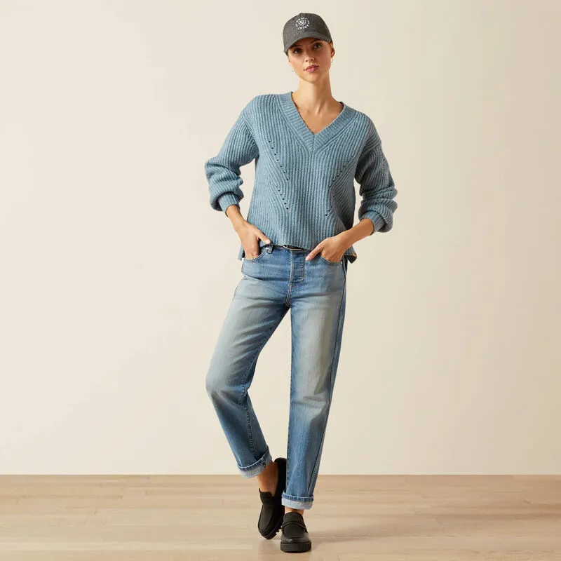 Ariat Blaydon Sweater Spring Lake Heather-4