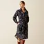 Ariat Culham Dress Navy Floral Print