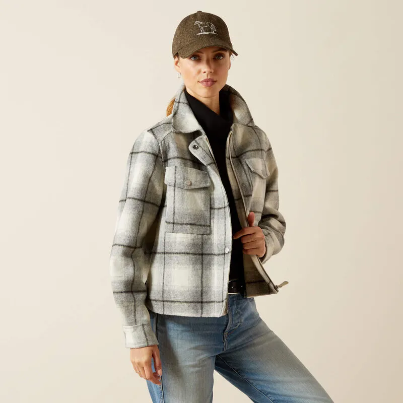 Ariat Warrington Jacket Grey Plaid