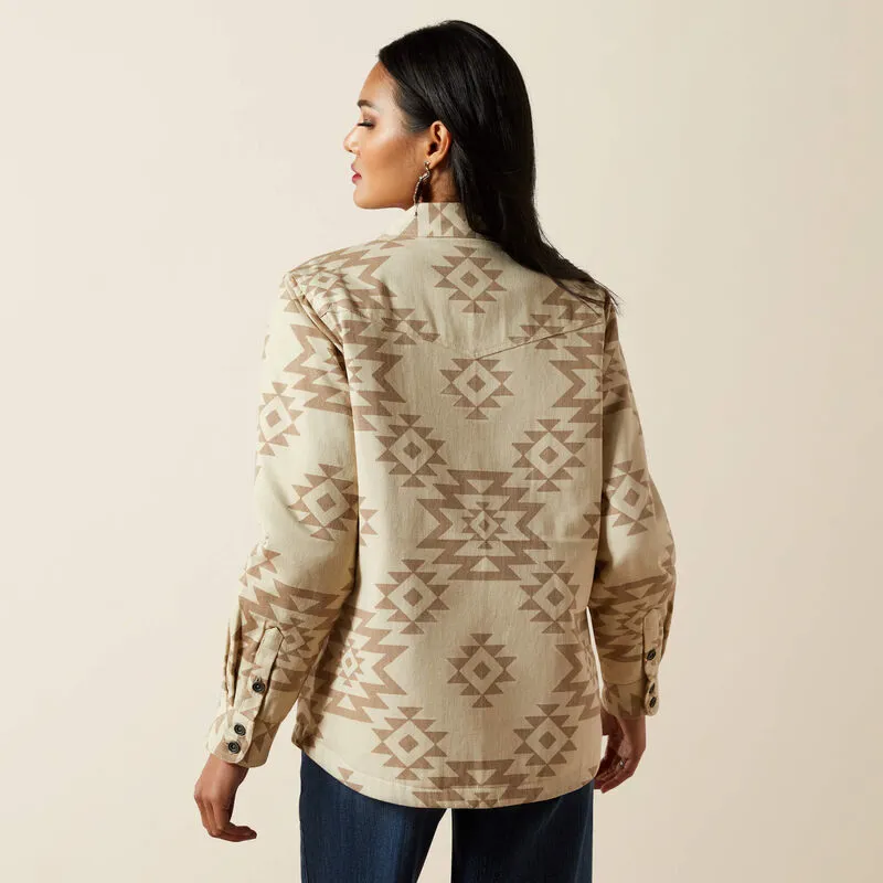 Ariat Clovis Insulated Shirt Jacket Puebla Print-3