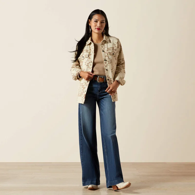 Ariat Clovis Insulated Shirt Jacket Puebla Print-5