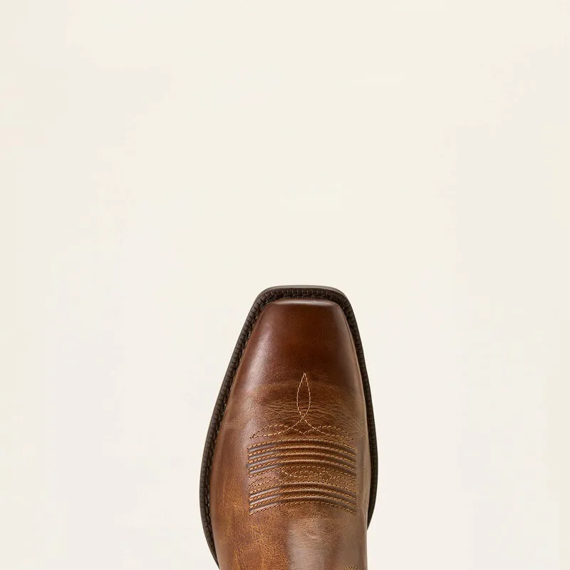 Ariat Bodie Square Toe Western Boot in Honey Tan-3