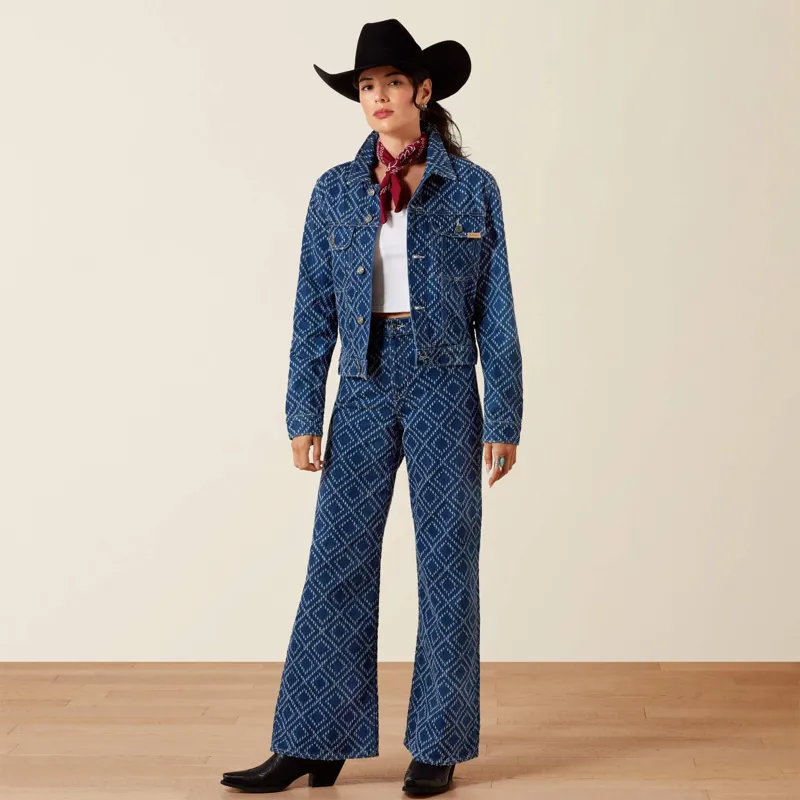 Ariat Boxy Crop Jacket in Needle Punch-3