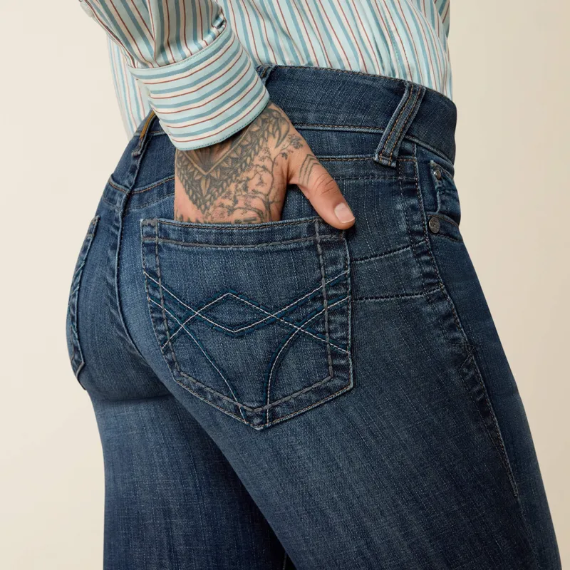 Ariat Mid Rise Luisa Boot Cut Jeans in Pasadena-3