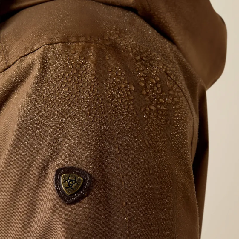 Ariat Barrowmere Waterproof Insulated Parka in Malt-5