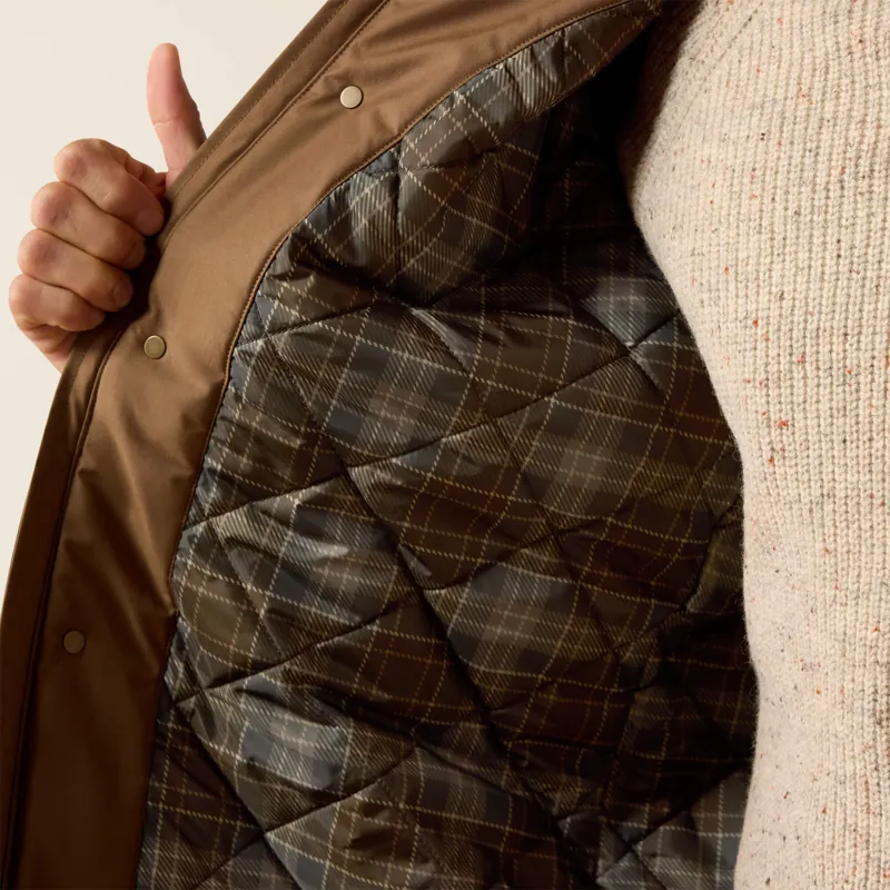Ariat Barrowmere Waterproof Insulated Parka in Malt-6