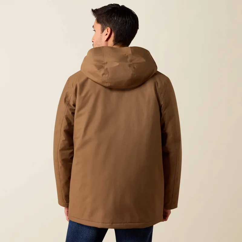 Ariat Barrowmere Waterproof Insulated Parka in Malt-1