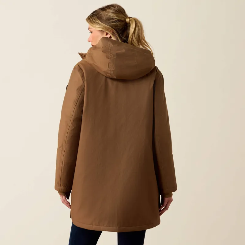 Ariat Barrowmere Waterproof Insulated Parka in Malt-1