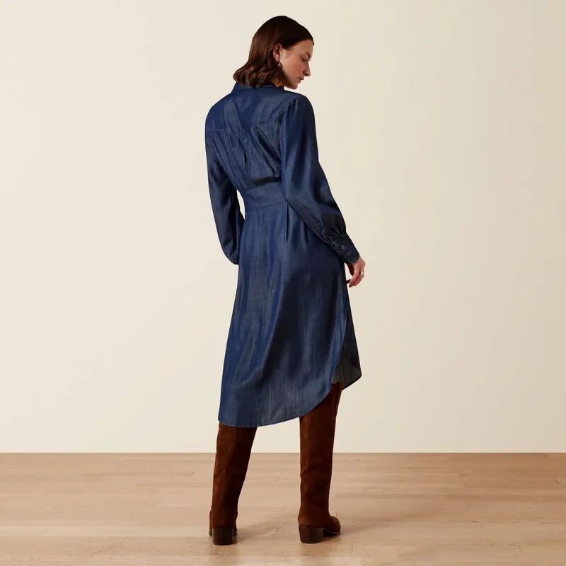 Ariat Culham Dress in Rein Blue-1
