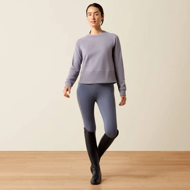 Ariat Martine Sweatshirt in Quicksilver-1