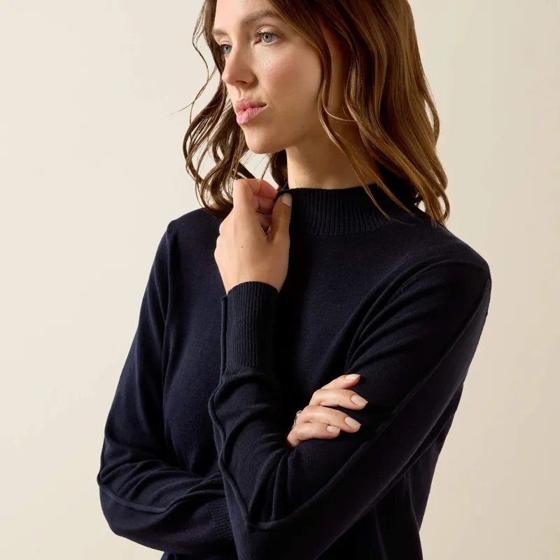 Ariat Coney Sweater in Show Navy-4