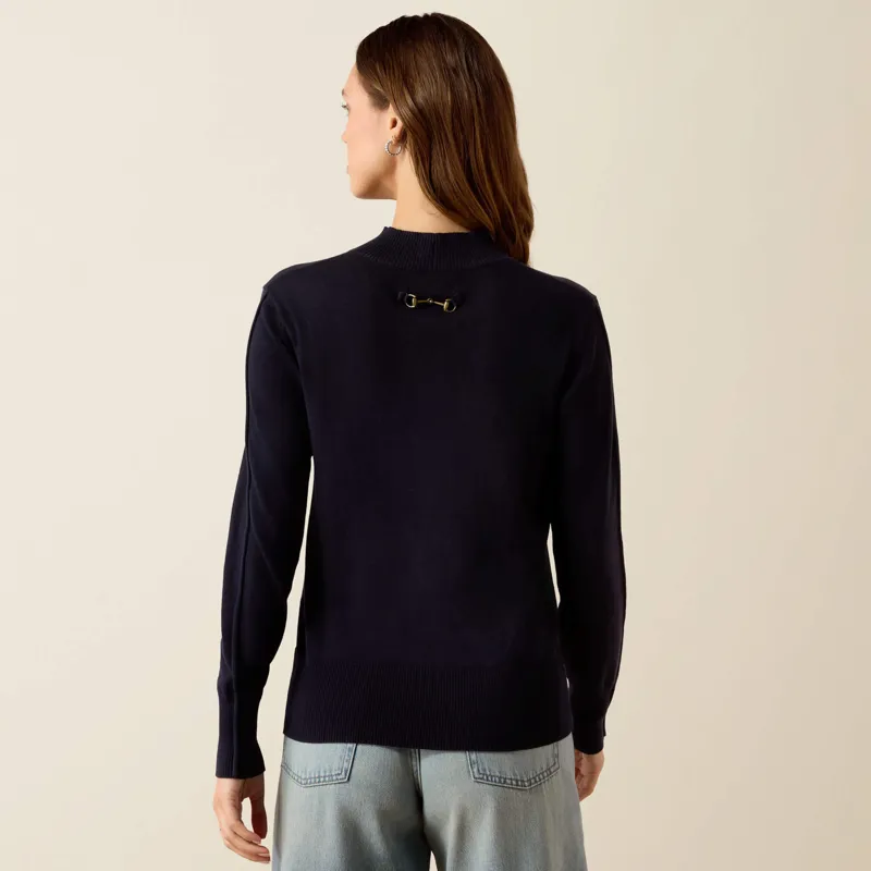 Ariat Coney Sweater in Show Navy-1