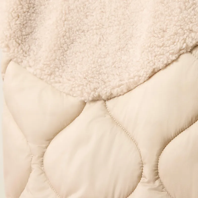 Ariat Sherpuff Jacket in Chateau Grey-5