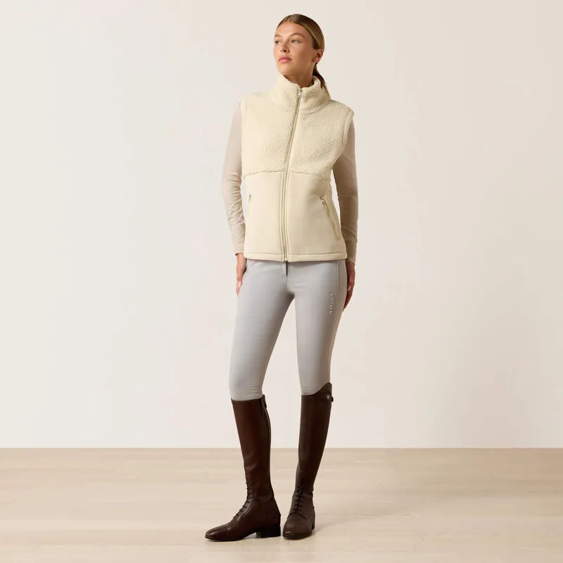 Ariat Laviolette Full Zip Vest in Almond Milk-1