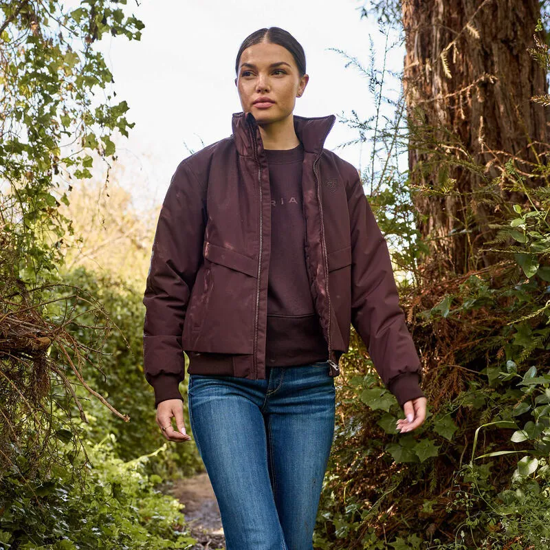 Ariat Martine Sweatshirt in Chocolate Plum-1
