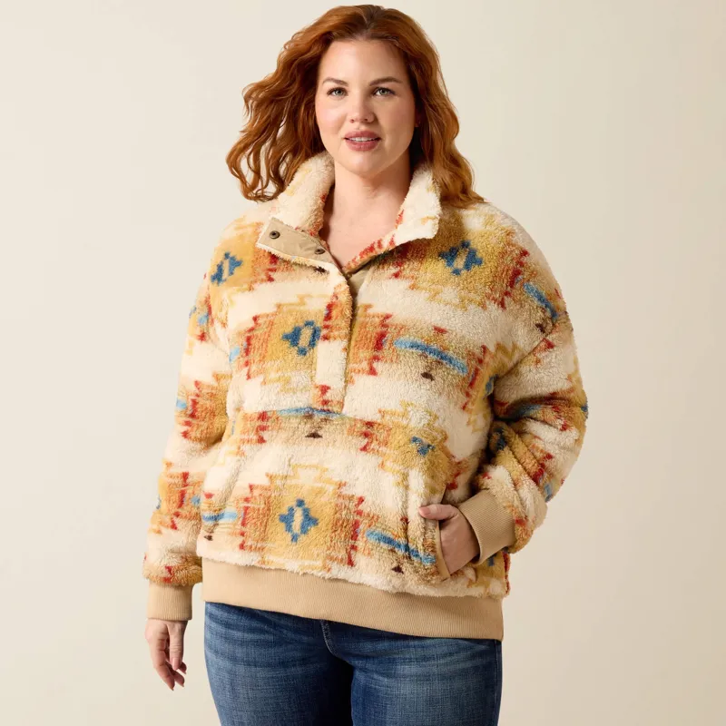 Ariat Berber Sweatshirt in Sonoma Southwest Print-2