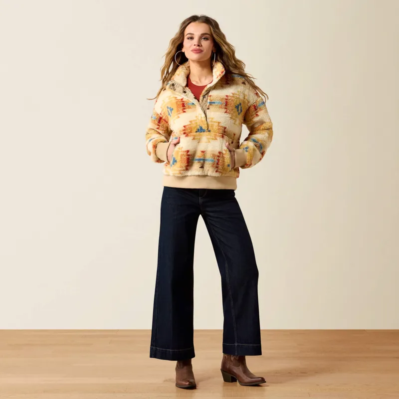 Ariat Berber Sweatshirt in Sonoma Southwest Print-4