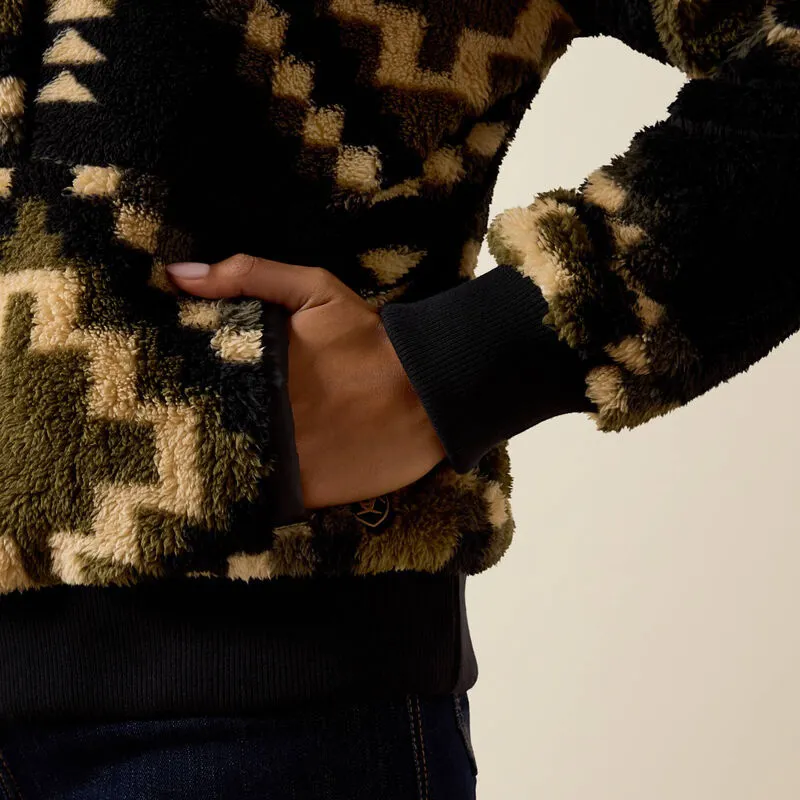 Ariat Berber Sweatshirt in Gambit Southwest Print-5