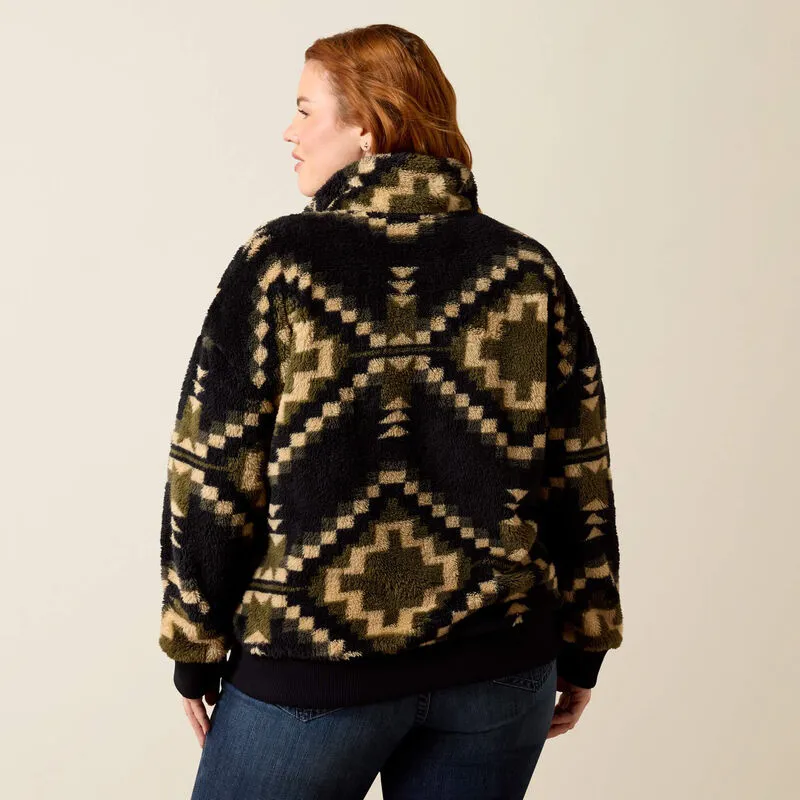 Ariat Berber Sweatshirt in Gambit Southwest Print-2