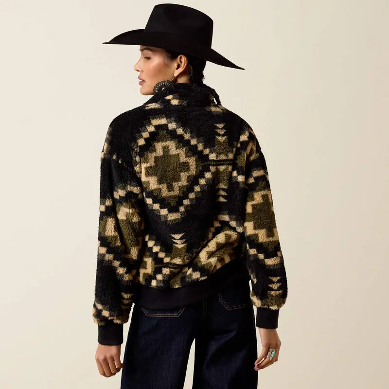 Ariat Berber Sweatshirt in Gambit Southwest Print-3