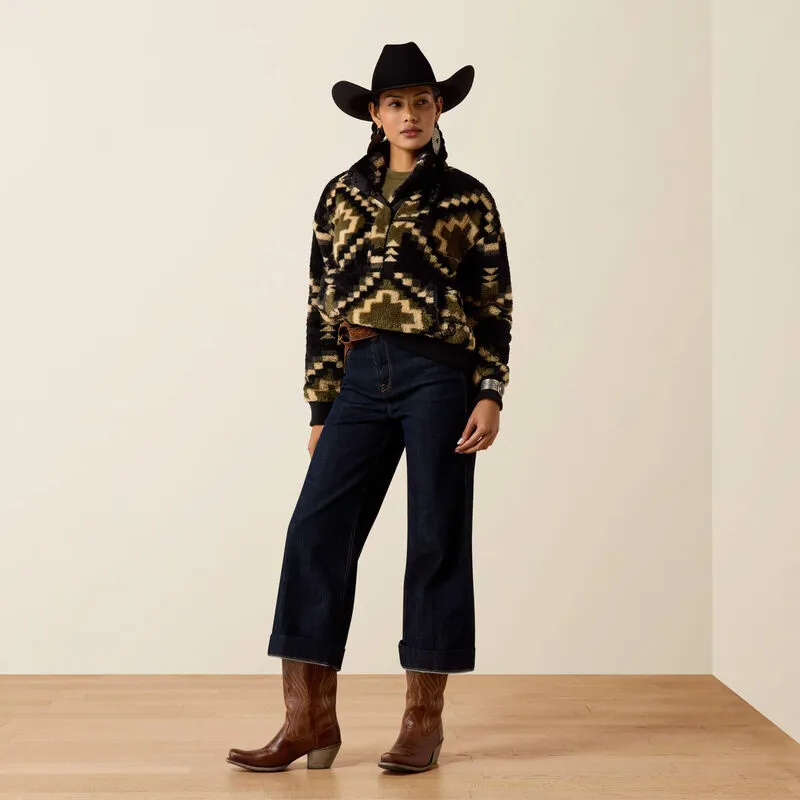 Ariat Berber Sweatshirt in Gambit Southwest Print-4