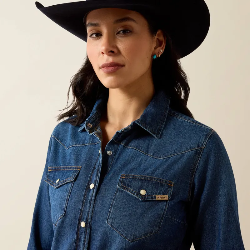 Ariat Farriday Shirt in Stella-3