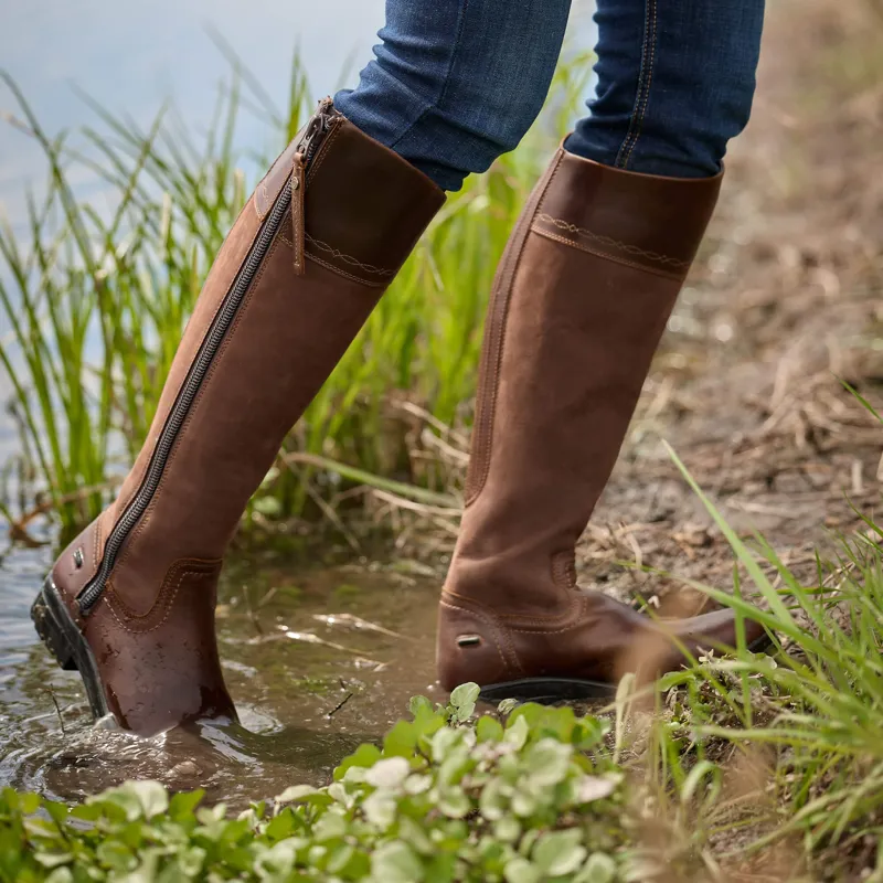 Ariat Windsor Waterproof Boot in Tobacco Brown-6