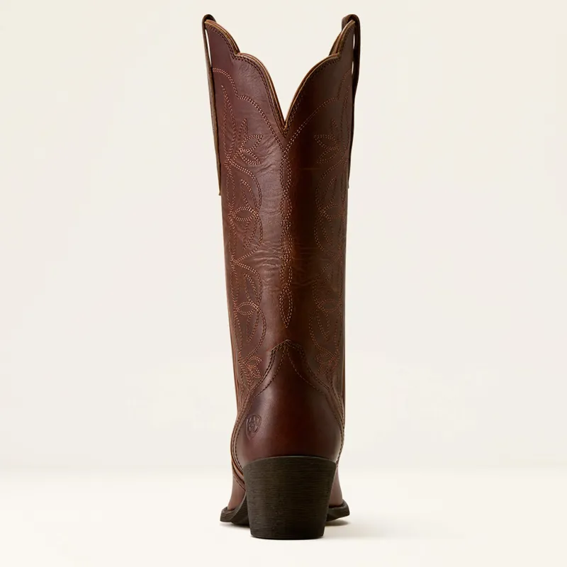 Ariat Heritage Blossom J Toe Western Boots in Vintage Caramel-3