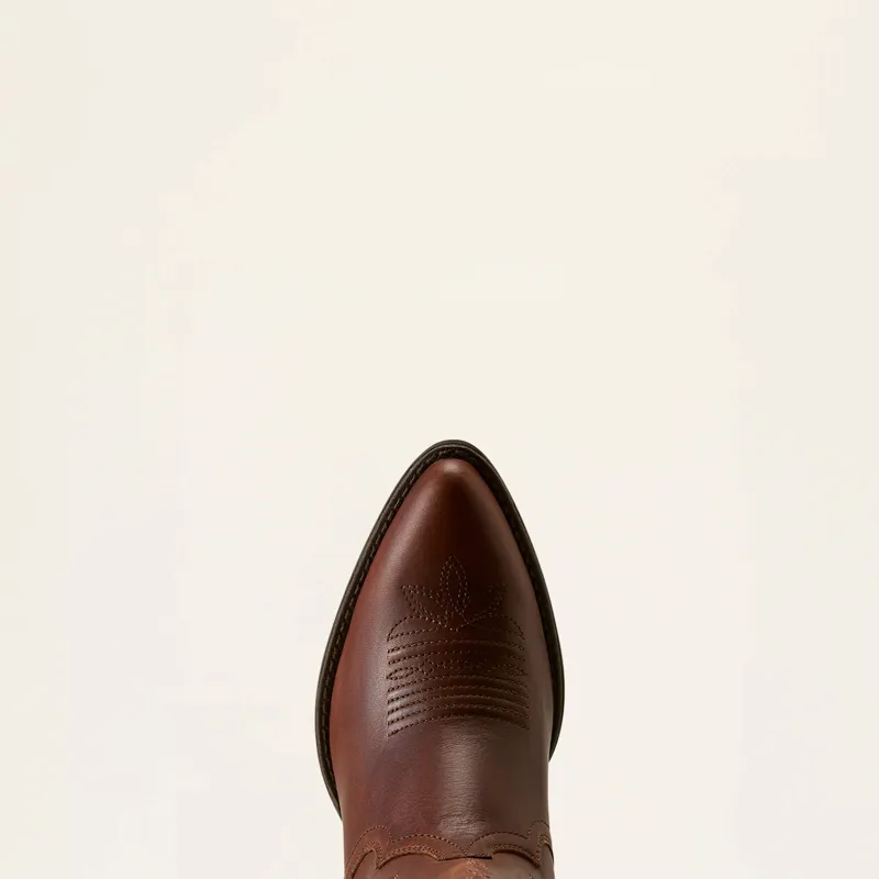 Ariat Heritage Blossom J Toe Western Boots in Vintage Caramel-4