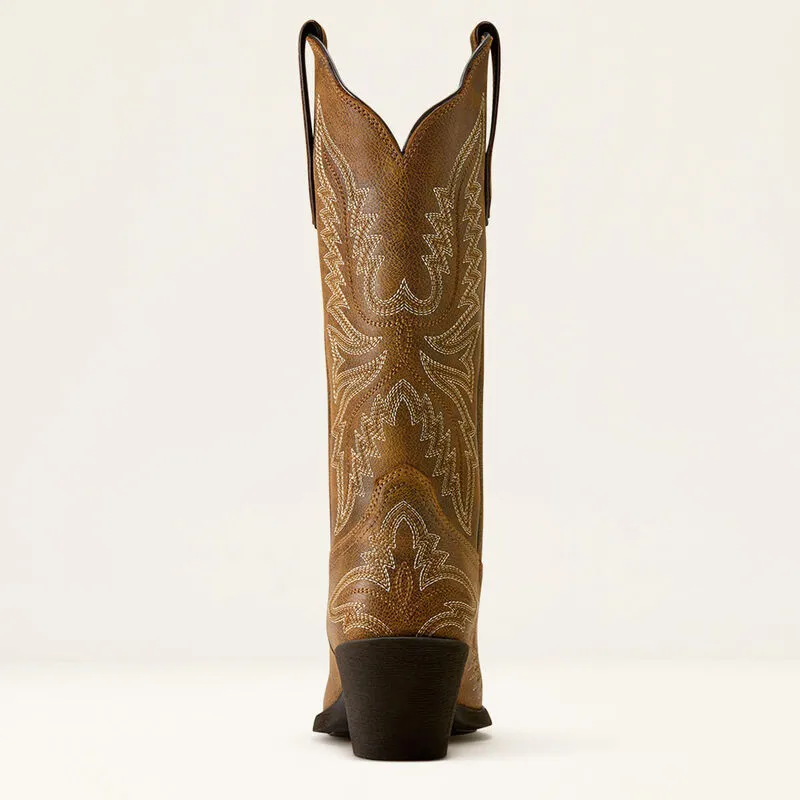 Ariat Round Up Collins Western Boot in Brown Bomber-4