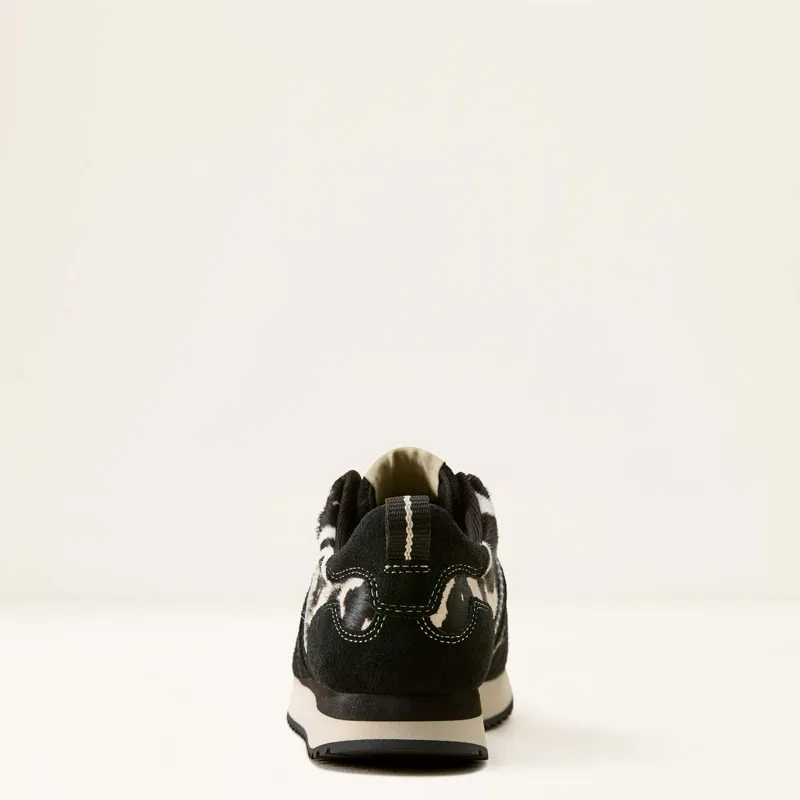 Ariat Ranch Runner Shoe in Black Suede-4